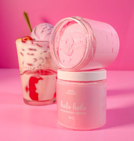 (PRE-ORDER) halo holo sweetener scrub